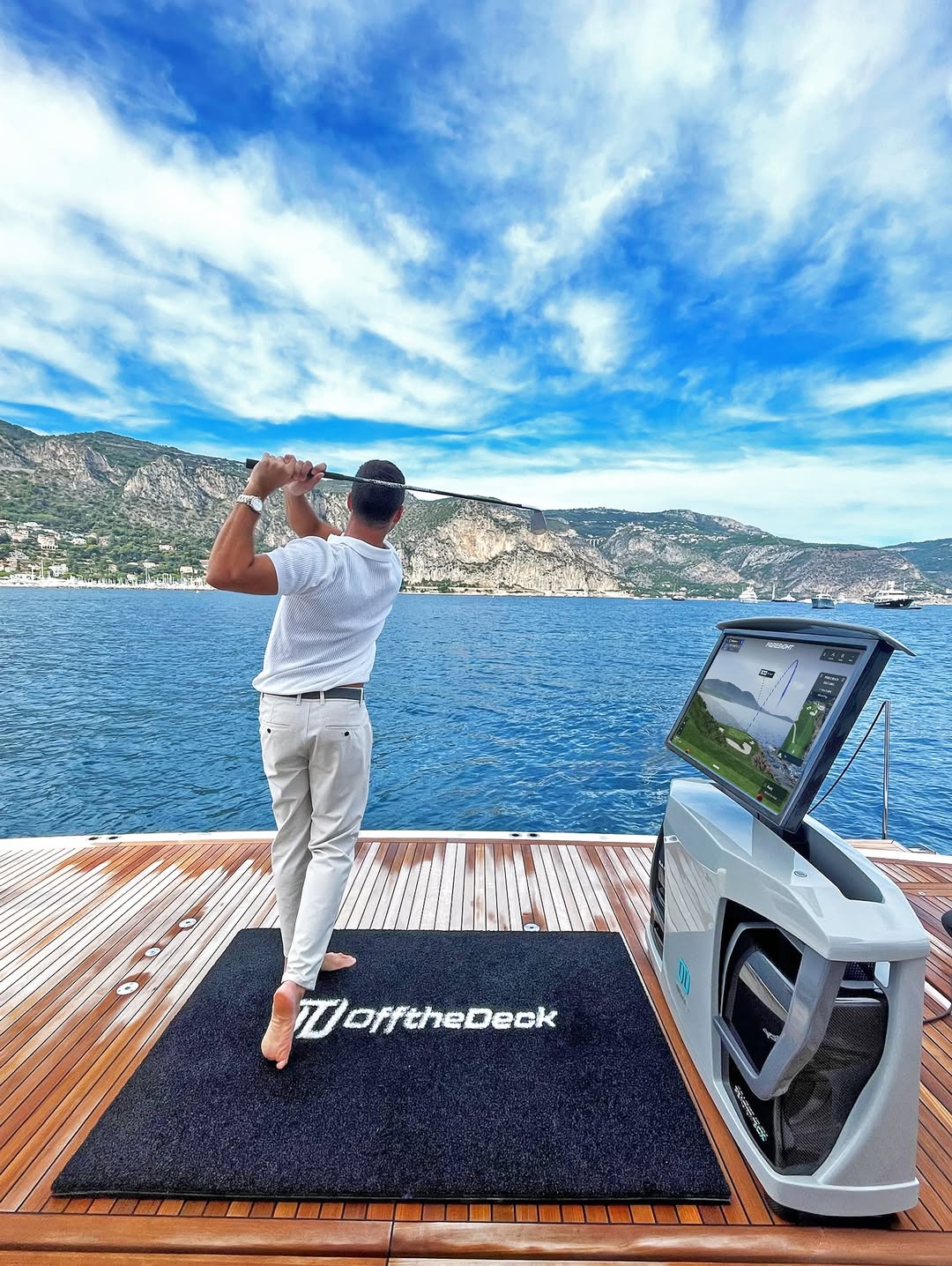 SeaDriveCX: The World’s First Golf Simulator Built for Superyachts